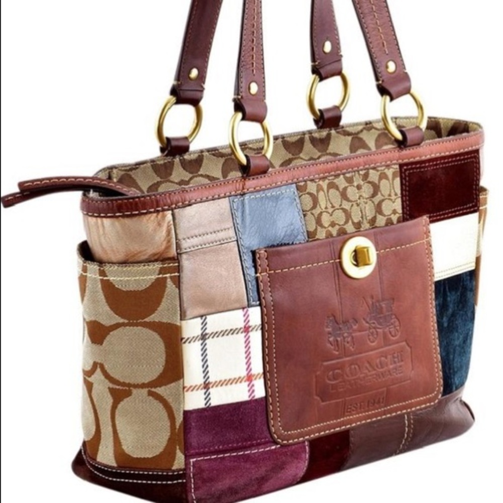 2007 Limited Edition Coach Patchwork Tote
